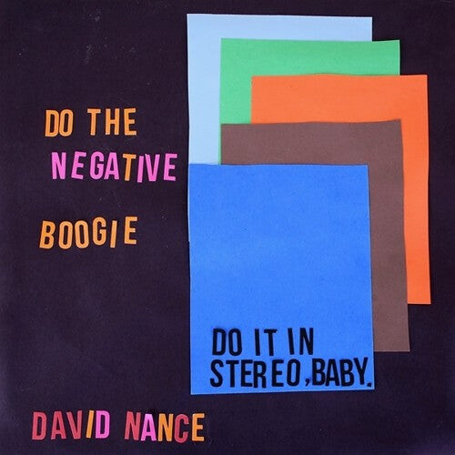 

CD диск Nance, David: Negative Boogie