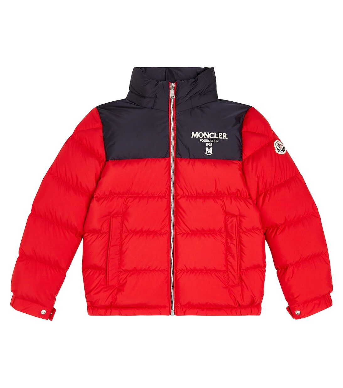 цена Джо пуховик Moncler Enfant, красный