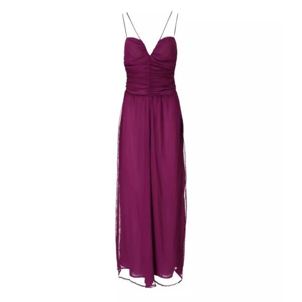 

Комбинезон chiffon jumpsuit Weili Zheng, фиолетовый