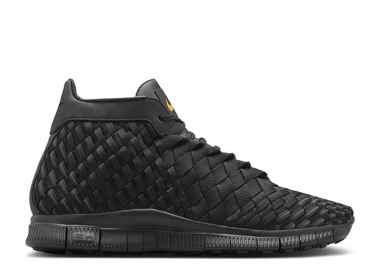 

Кроссовки Nike FREE INNEVA WOVEN MID 'TRIPLE BLACK', черный