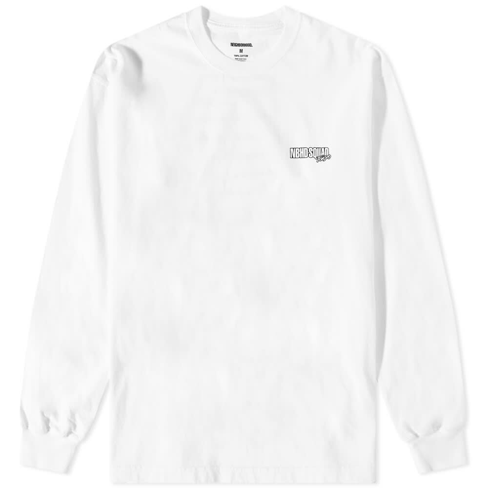 

Футболка Neighborhood Long Sleeve NH-6 Tee, Белый