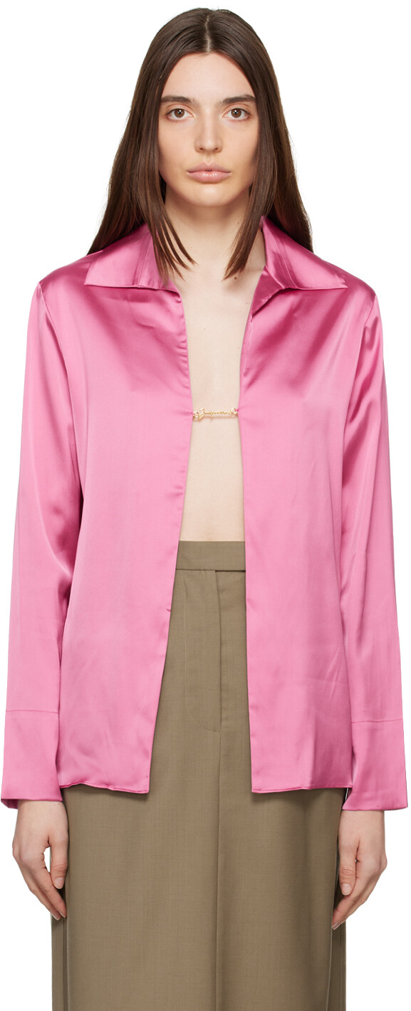 

Розовая рубашка Le Papier 'La Chemise Notte' Jacquemus