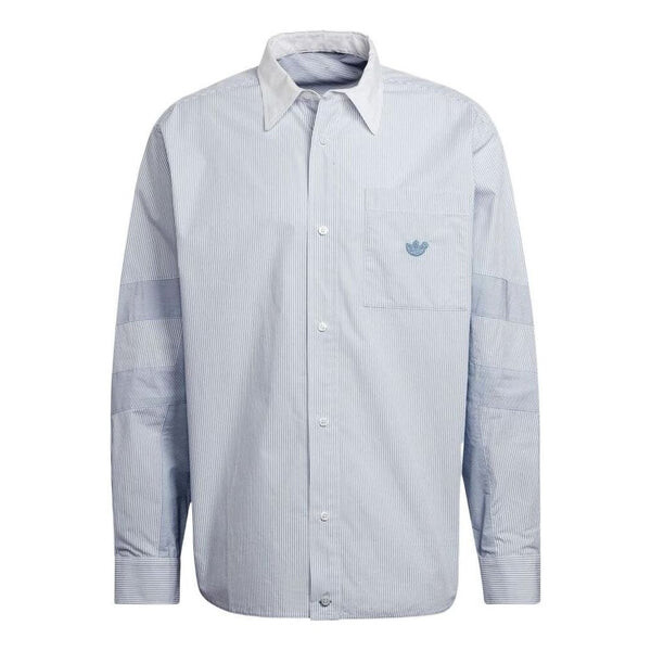 

Рубашка Adidas originals Casual Sports Long Sleeves Sky Blue, Синий