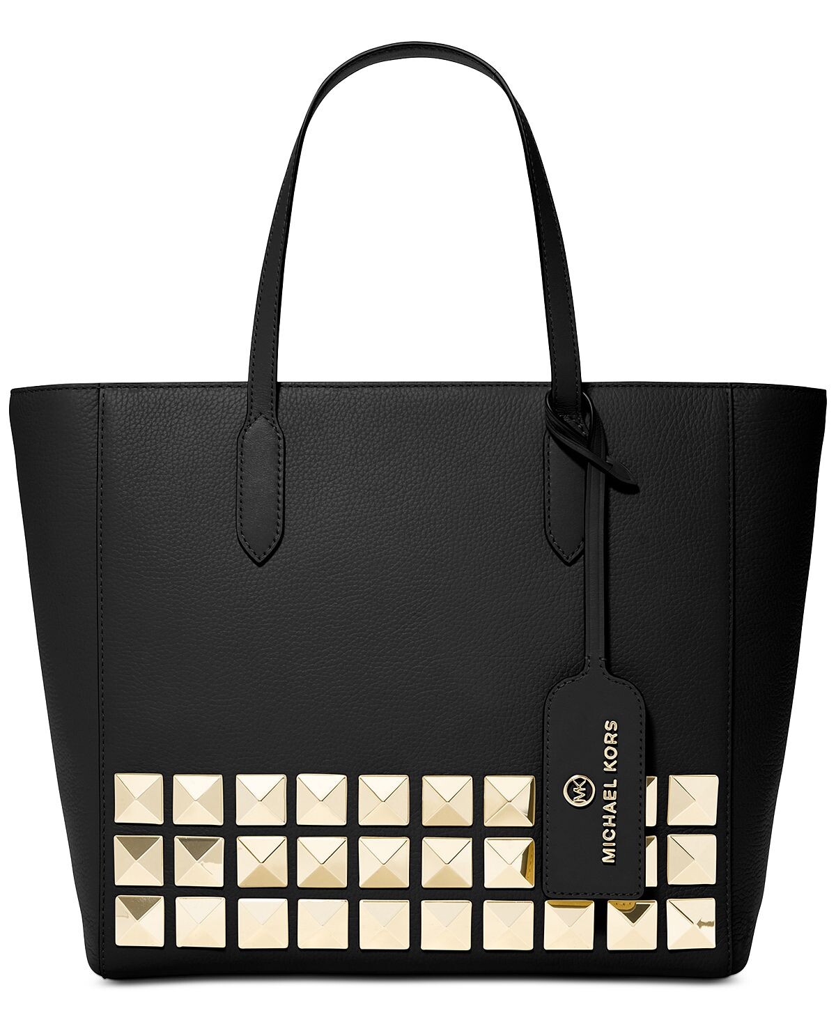 

Большая кожаная сумка-тоут sinclair east west Michael Kors, черный