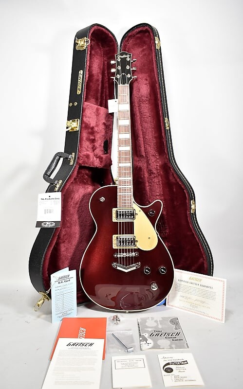 

2020 Gretsch G6228 Player's Edition JET BT V-Stop Tail Электрогитара с OHSC G6228 Player's Edition JET BT V-Stop Tail Electric Guitar w/OHSC