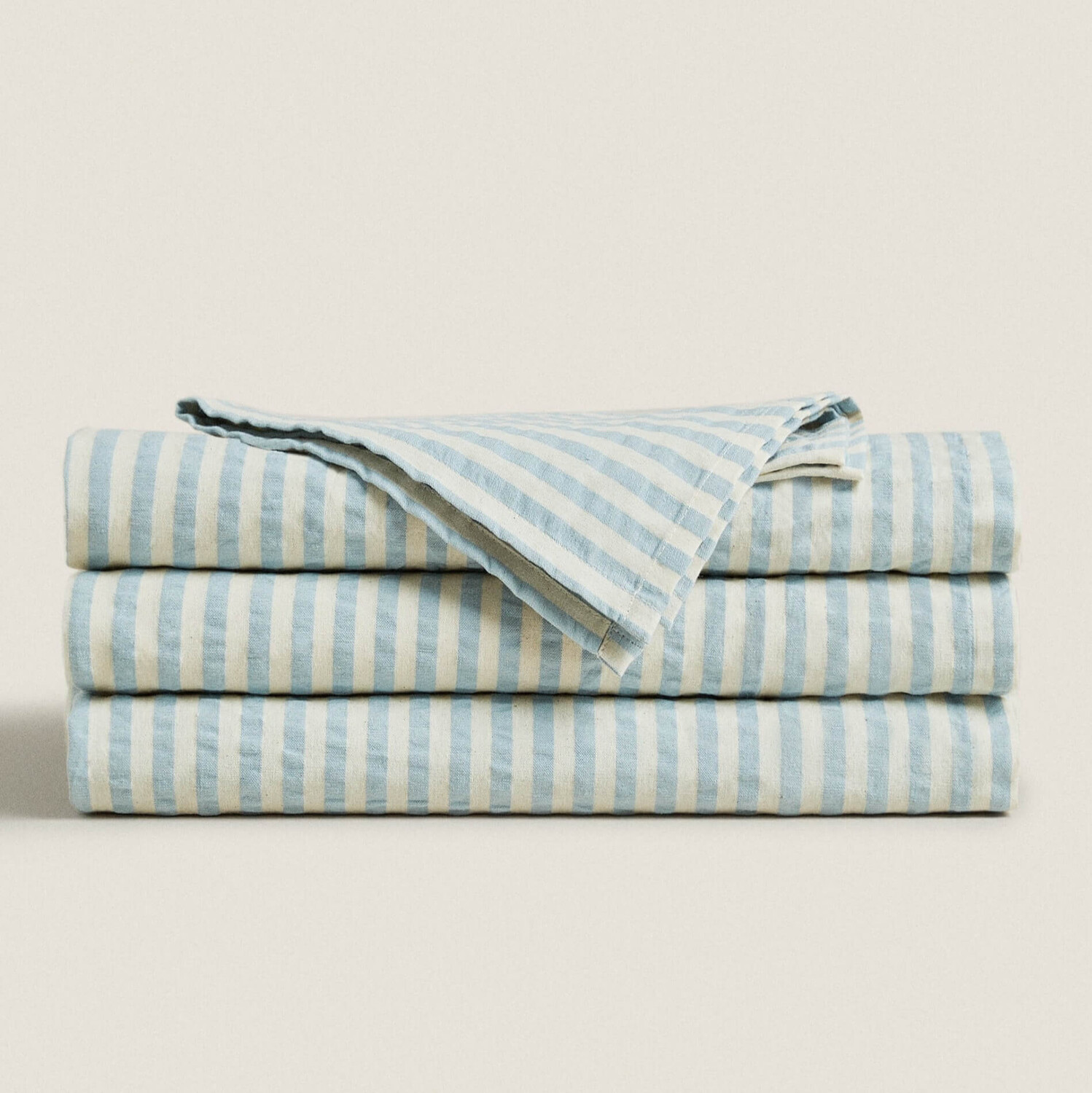 

Скатерть Zara Home Striped, синий