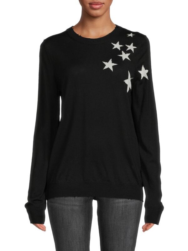 

Свитер miss stars из шерсти мериноса ZADIG & VOLTAIRE Black