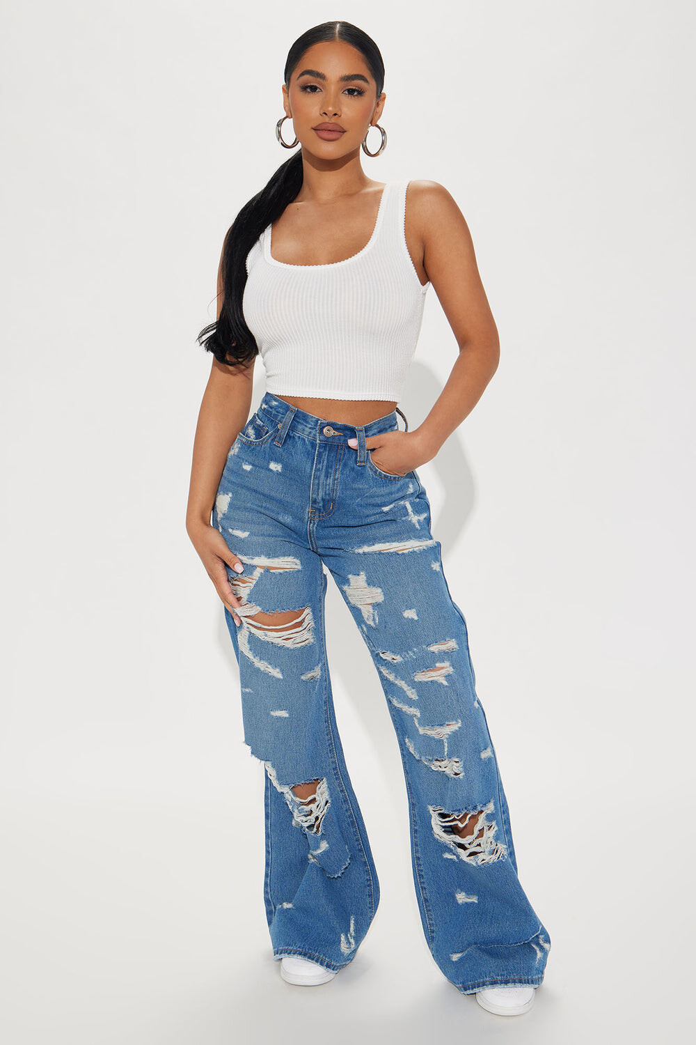 

Джинсы Fashion Nova FN24378FT23S, синий