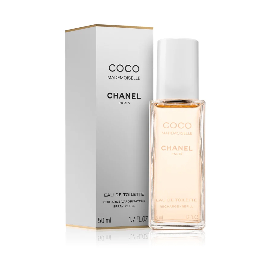 Вода chanel mademoiselle. Chanel Coco Mademoiselle сменный блок. Recharge Coco Mademoiselle туалетная вода. Сменный блок Coco Mademoiselle туалетная вода. Туалетная вода с возможностью смены флакона Chanel Coco Mademoiselle.