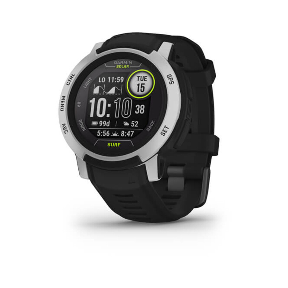 

Умные часы Garmin Instinct 2 Solar Surf Edition, 0.9", Bluetooth, белый/черный