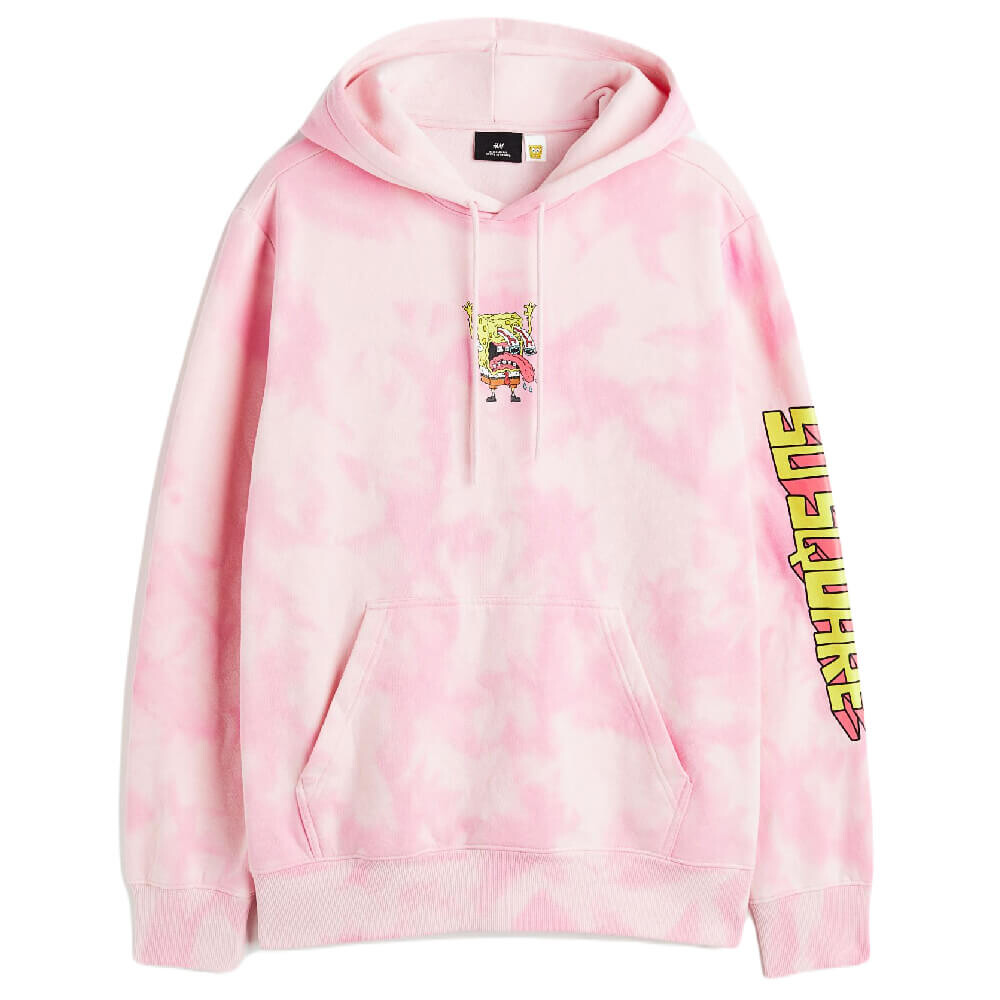 

Худи H&M SpongeBob SquarePants Regular Fit, светло-розовый