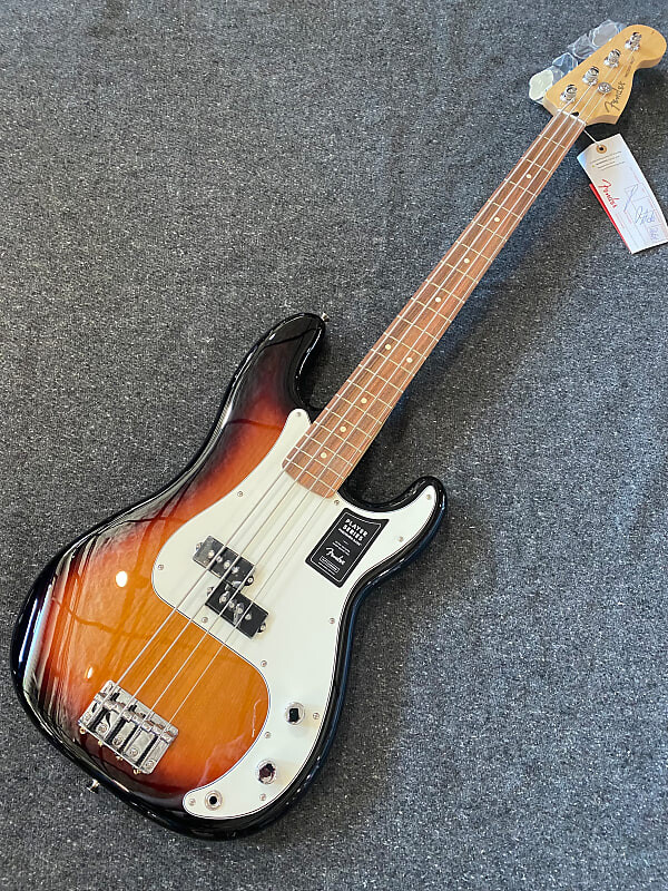 

Fender Player Precision Bass 3-Tone Sunburst #MX21257581 (8 фунтов, 8,1 унции)