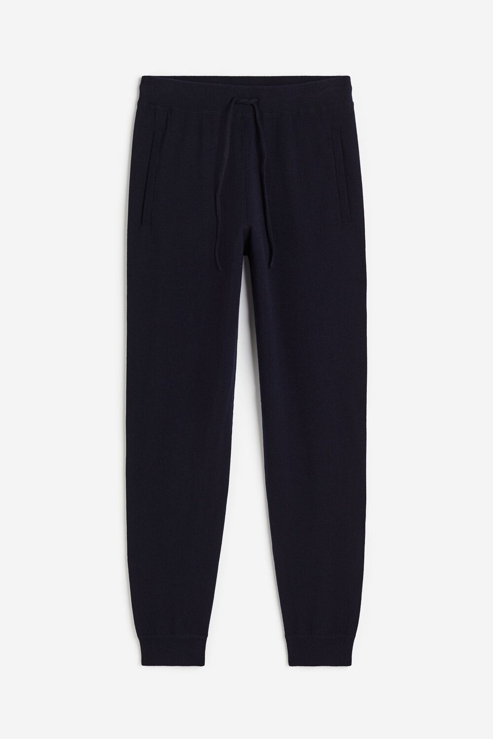 

Брюки H&M Regular Fit Wool-blend, темно-синий