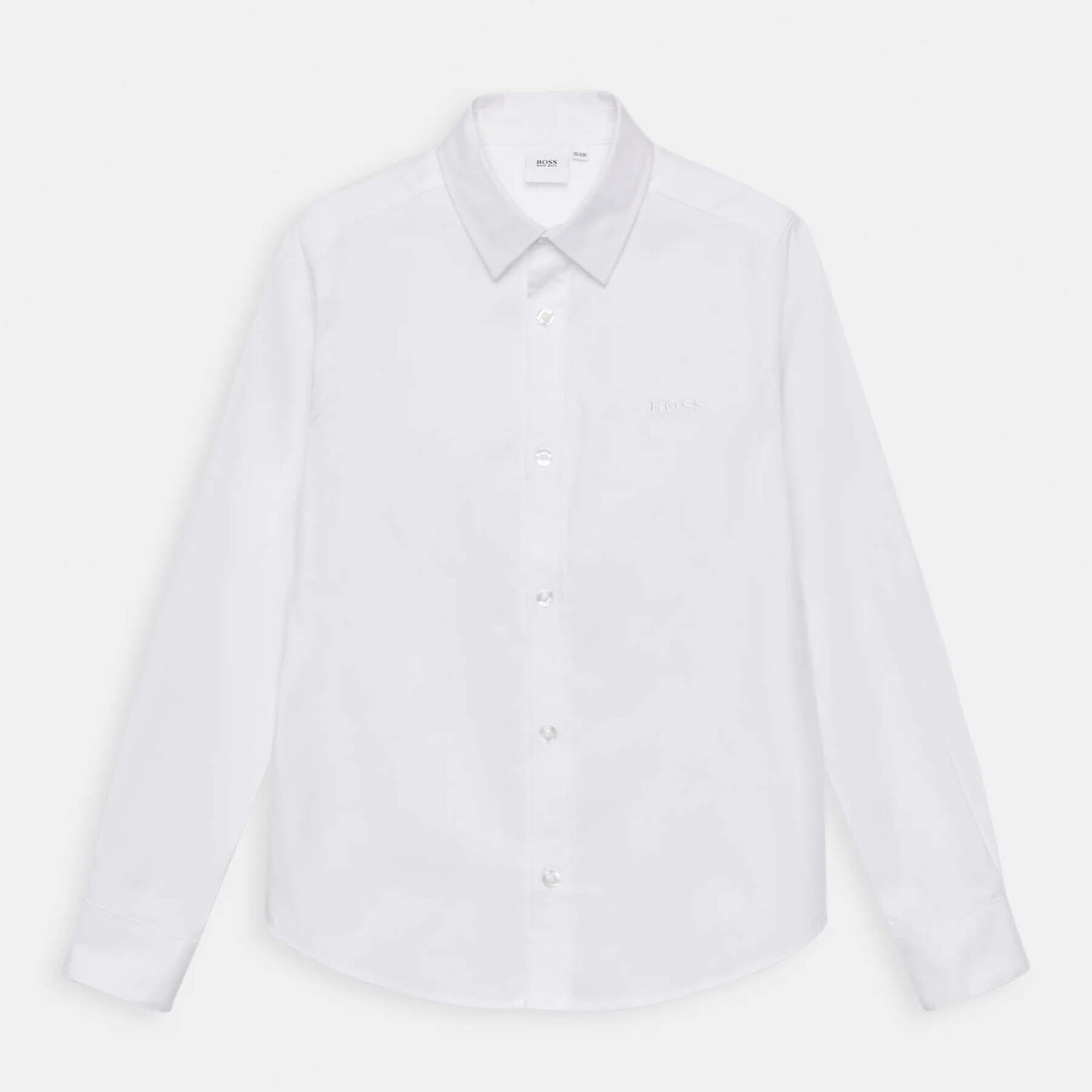 

Рубашка для мальчика с длинным рукавом Boss Kidswear, белый