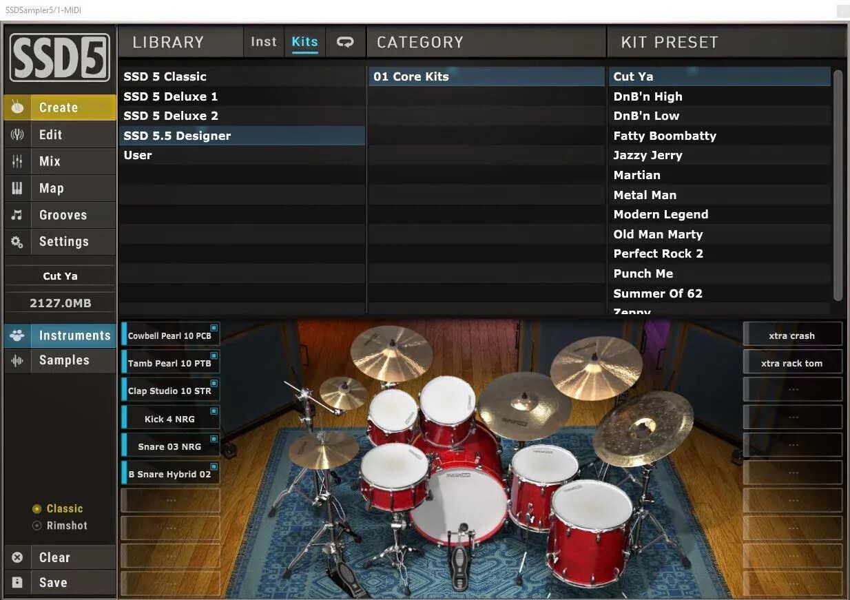 

Steven Slate Drums SSD5 Плагин виртуального барабанного инструмента