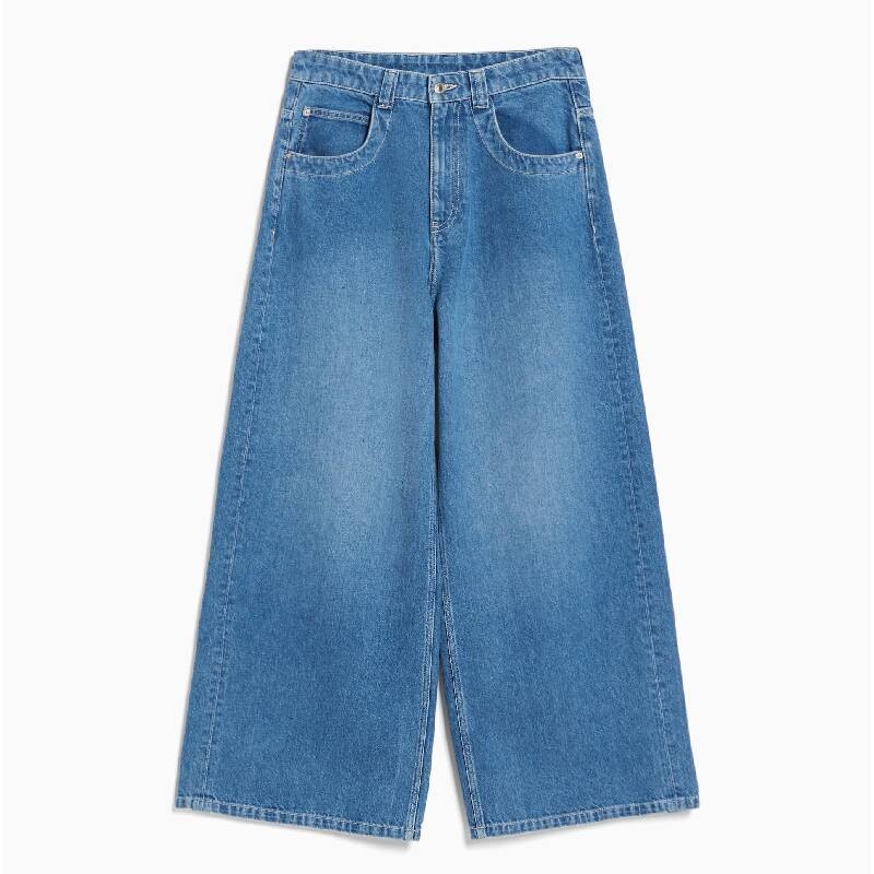 

Джинсы Bershka 90s Super Baggy, синий