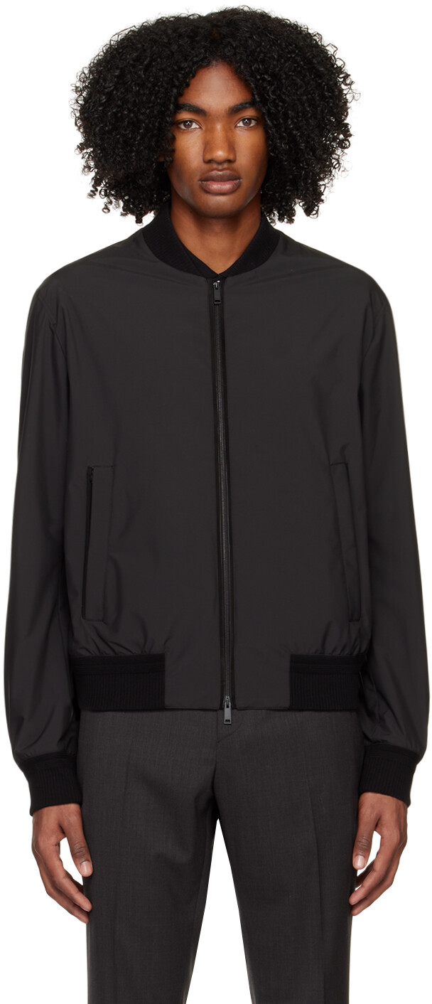 

Черный бомбер Stratos ZEGNA