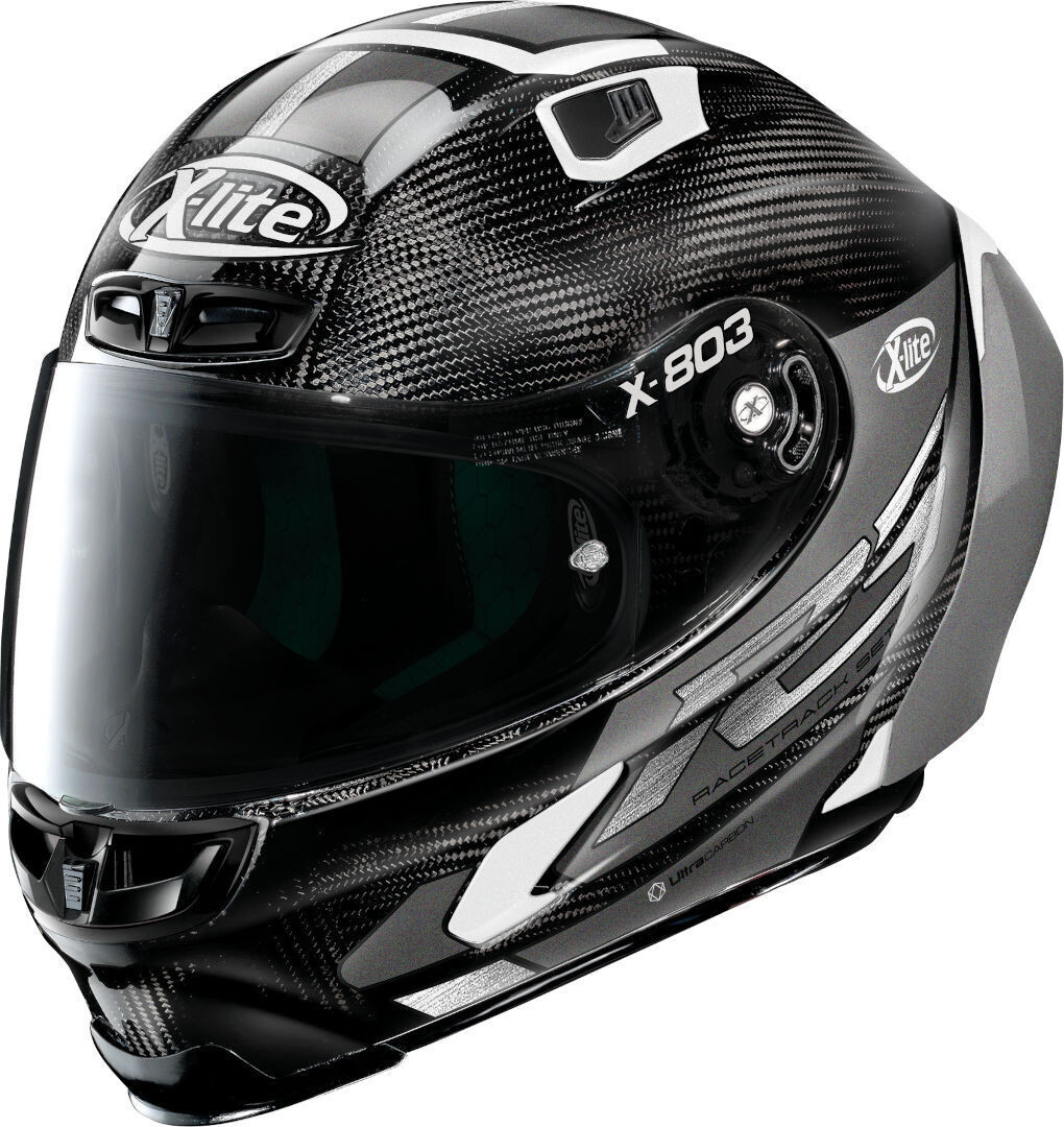 

X-Lite X-803 RS Ultra Carbon Skywarp Шлем, черный/белый