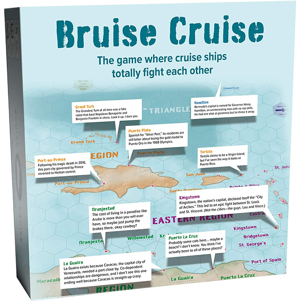 Настольная игра All Night Library: Bruise Cruise – заказать по выгодной  цене из-за рубежа в «CDEK.Shopping»