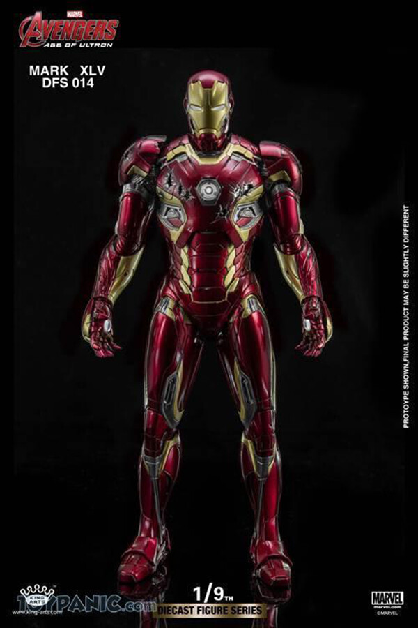 

Коллекционная фигурка King Arts 1:9 Scale Iron Man Mark XLV, 24 см