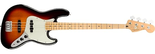 цена Fender Player Jazz Bass, кленовый гриф, 3 цвета Sunburst — MX22110106