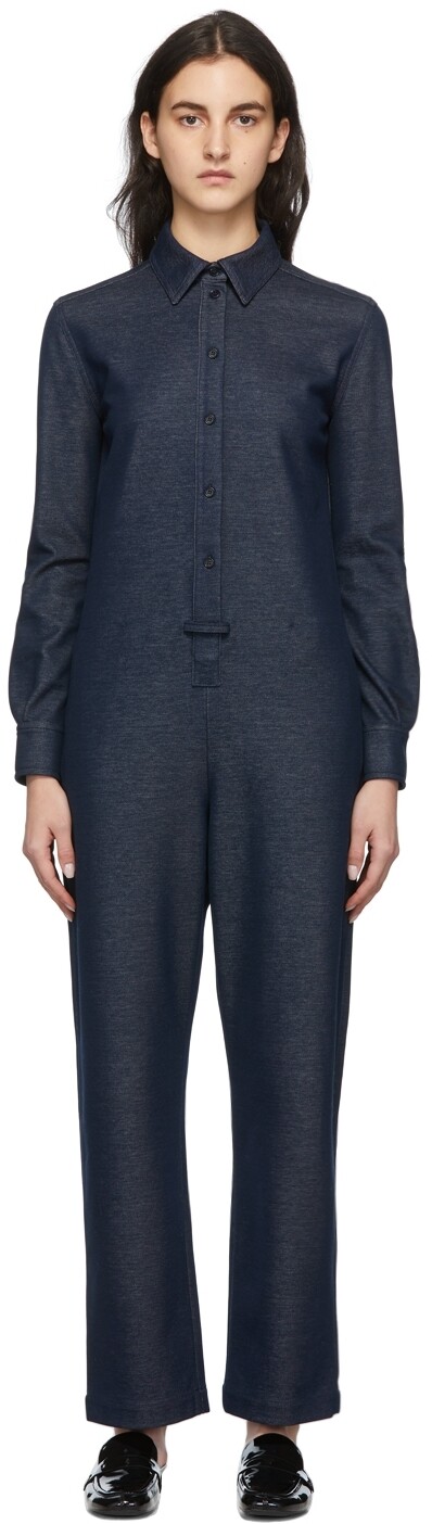 

Темно-синий комбинезон Oggetti Max Mara