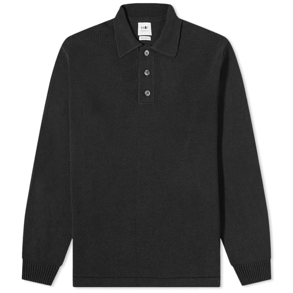 

Футболка NN07 Long Sleeve Vito Knitted Polo