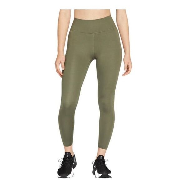 

Спортивные штаны Nike Dri-FIT Side Pattern Printing Sports Training Quick Dry Tight Gym, Зеленый