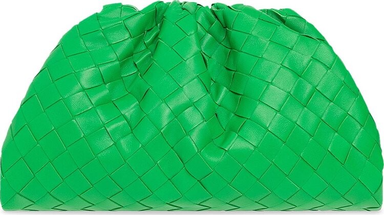

Сумка Bottega Veneta Teen Pouch Parakeet/Gold, зеленый