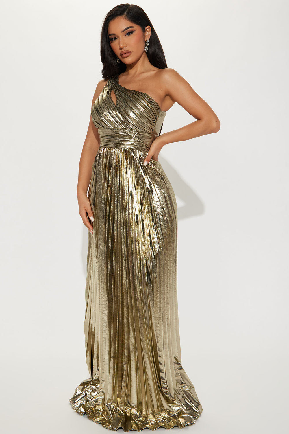 

Платье Fashion Nova MF21742, золотой