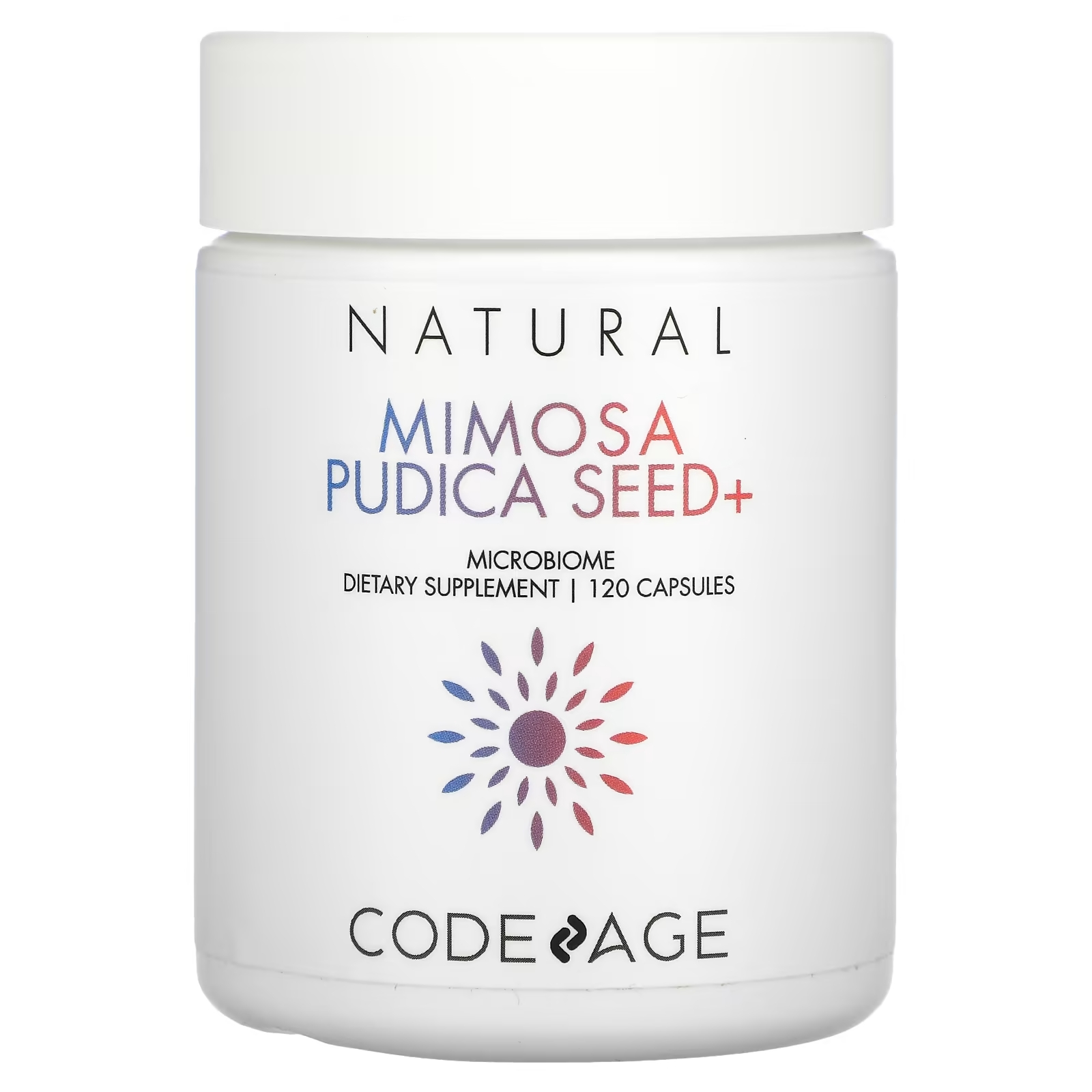 Codeage Mimosa Pudica Seed + Microbiome, 120 капсул codeage mimosa pudica seed 120 капсул