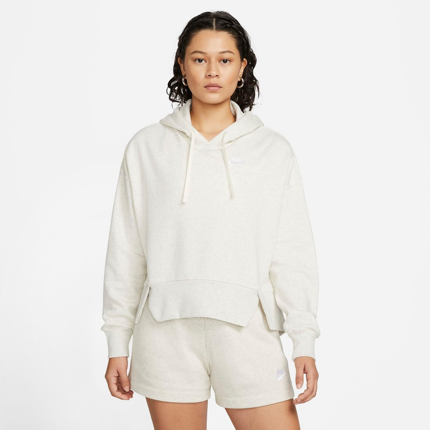 

Женская флисовая худи Nike Sportswear Club, белый