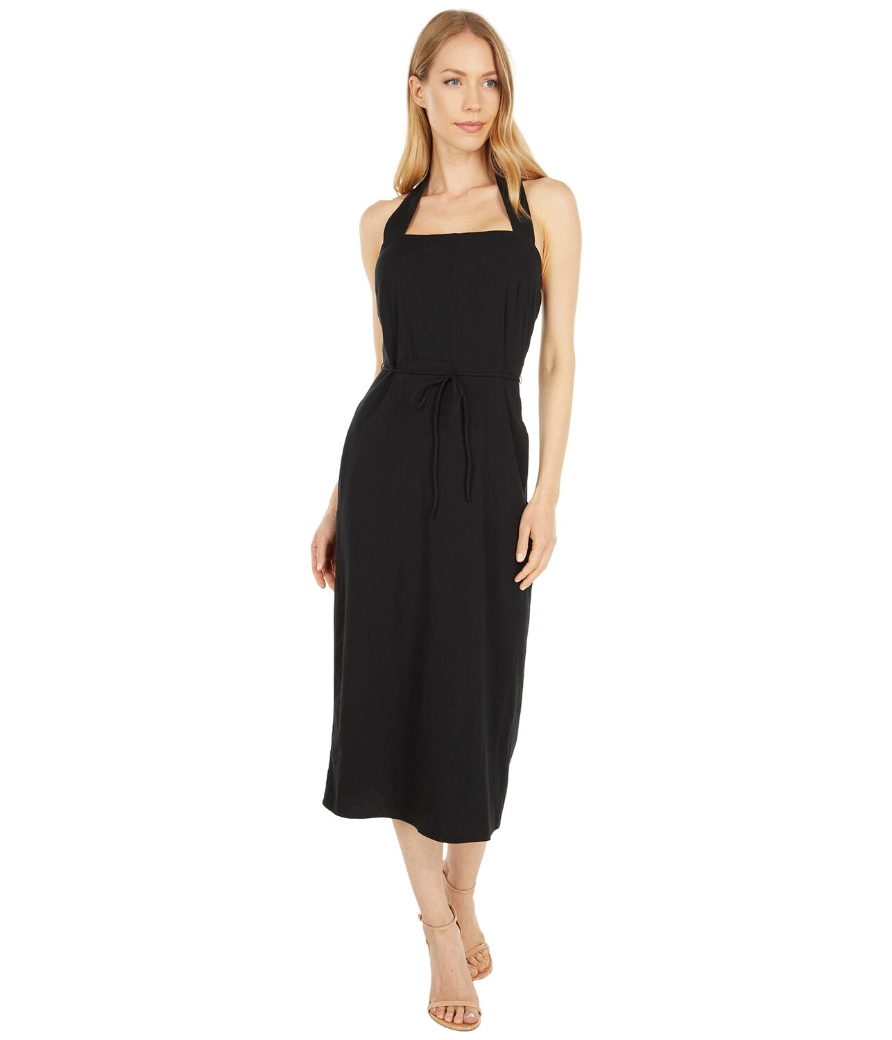 

Платье Vince, Square Neck Halter Dress