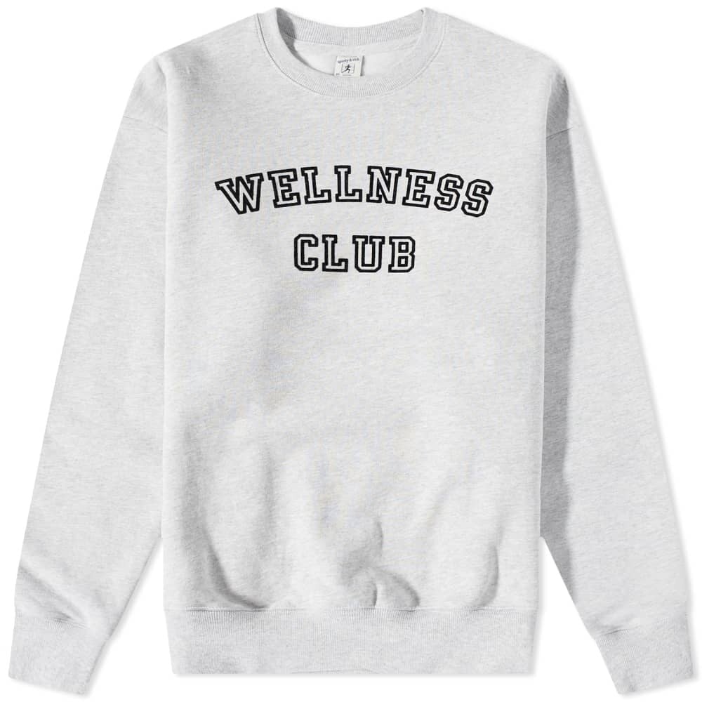 

Джемпер Sporty & Rich Wellness Club Flocked Sweater