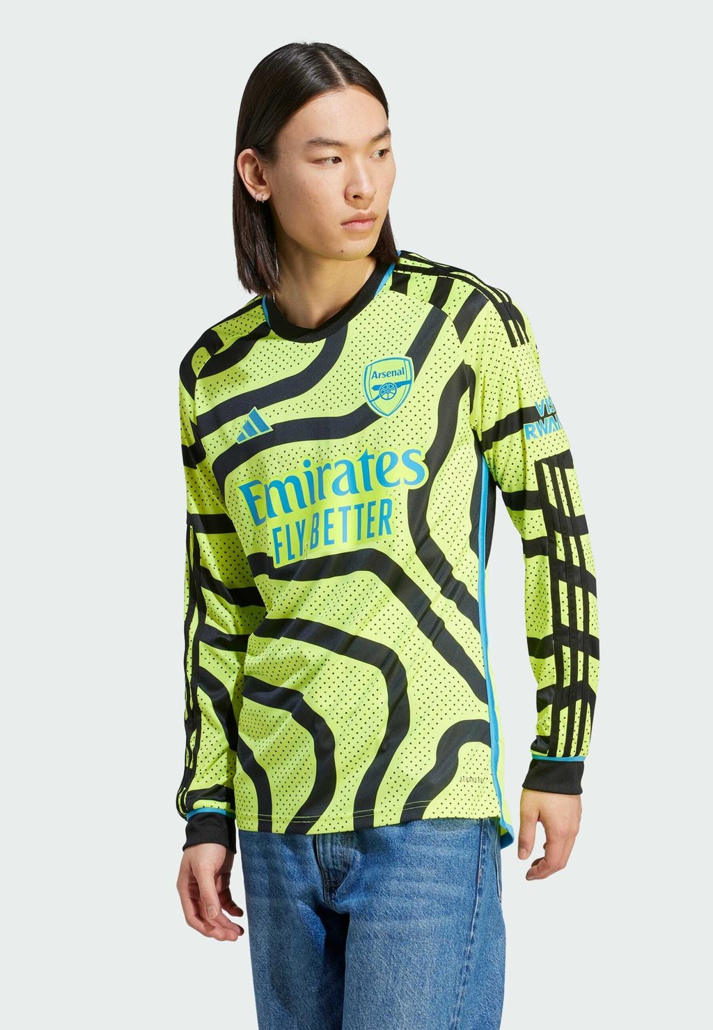 

Команда Arsenal Sleeve Away Adidas, цвет team solar yellow black