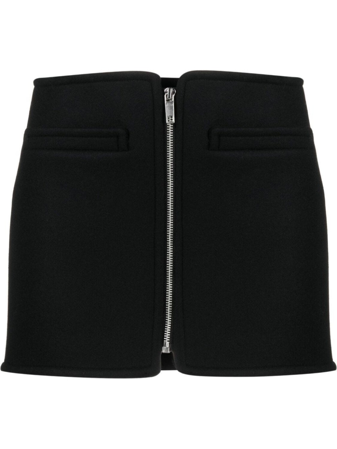 

Courrèges юбка Swallow на молнии, черный