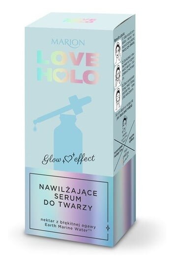 

Увлажняющая сыворотка для лица с эффектом сияния, 20 мл Marion, Love Holo