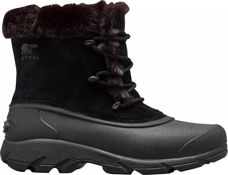 

Sorel Женские зимние ботинки Snow Angel с кружевом 200 г, черный