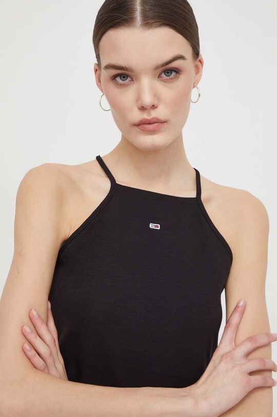 

Топ Tommy Jeans, черный