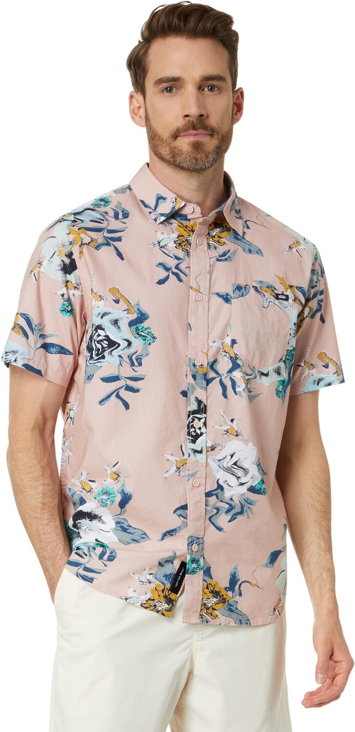 

Рубашка Kessel Short Sleeve Woven Vans, цвет Rose Smoke