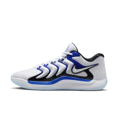 

Кроссовки Nike KD17 Basketball Shoes, цвет White/Black/Game Royal/White
