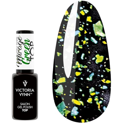 

Верхний слой для гель-лака Green Mirage No Wipe UV LED Gel Polish Top 8 мл Victoria Vynn