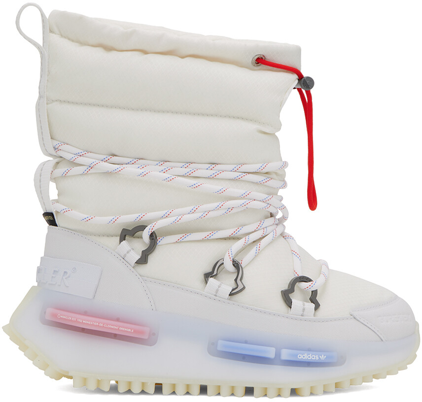 

Moncler Genius Moncler x adidas Originals Белые ботинки NMD TG 36, Белый