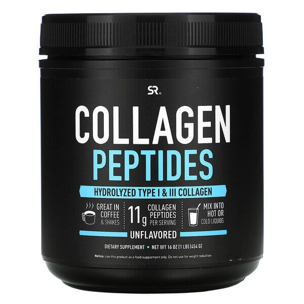 vital proteins пептиды коллагена без вкусовых добавок 567 г 1 25 фунта Пептиды коллагена, без вкусовых добавок, 454 г, Sports Research
