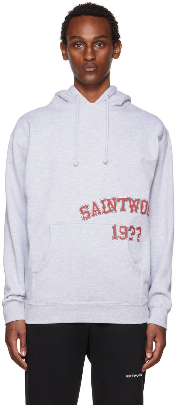 

Серый SW 19 Толстовка с капюшоном Saintwoods