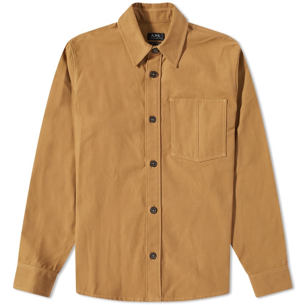 

Рубашка A.P.C. Theodore Canvas Overshirt