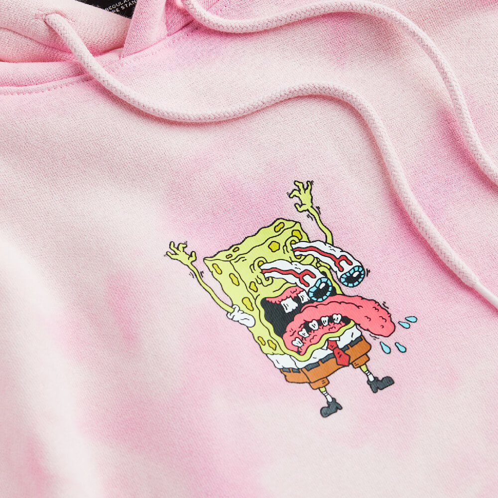 Худи H&M SpongeBob SquarePants Regular Fit, светло-розовый – заказать из-за  рубежа в «CDEK.Shopping»