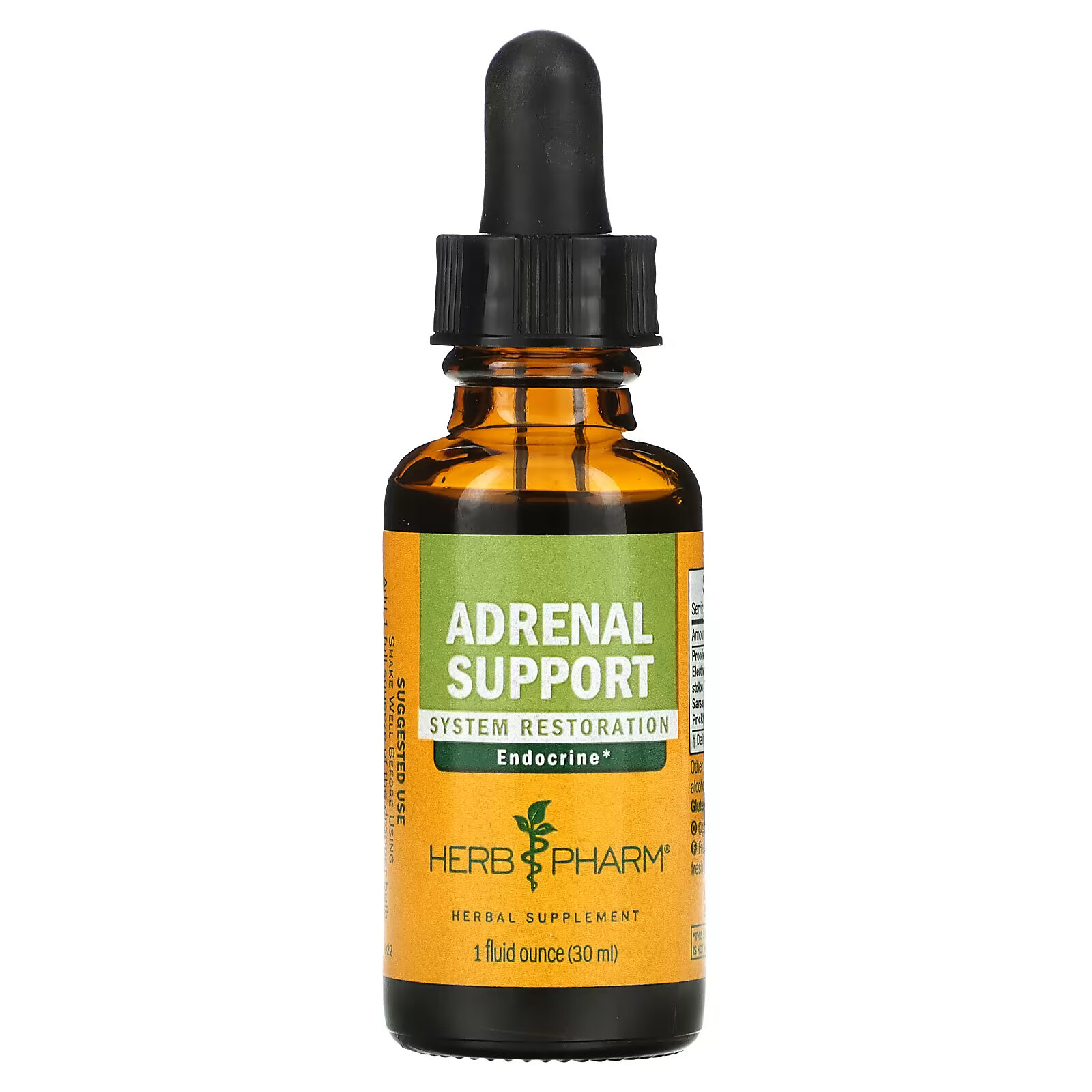 цена Herb Pharm, Adrenal Support (поддержка надпочечников), 1 жидкая унция (30 мл)