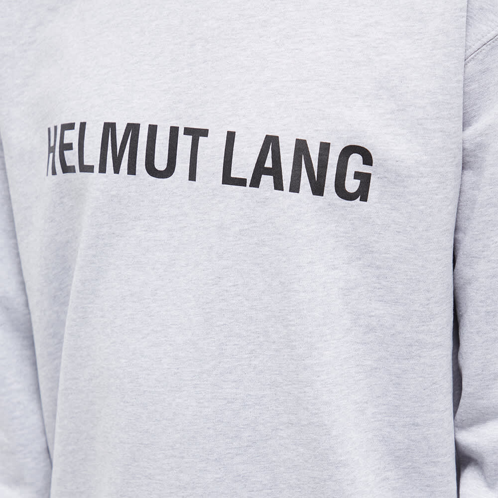 

Толстовка Helmut Lang Core Logo Crew Sweat, Серый