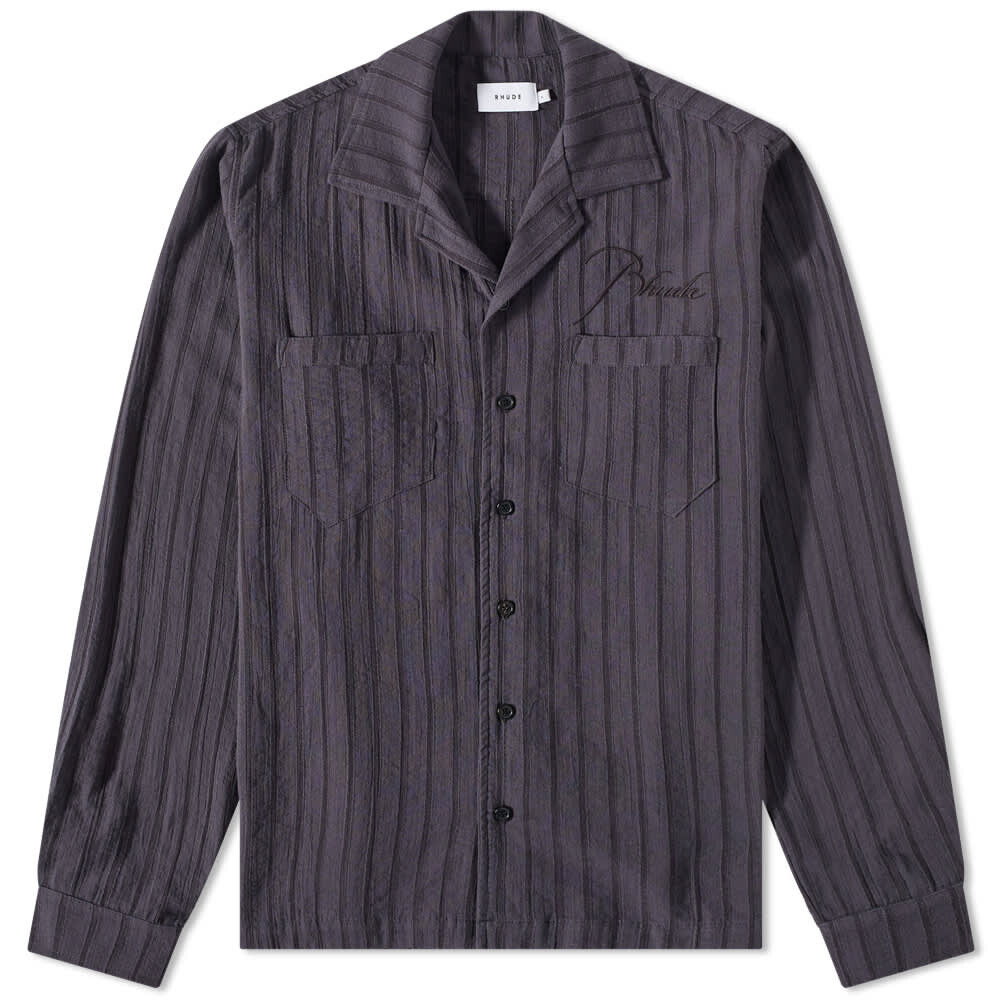 

Рубашка Rhude Slate Stripe Shirt